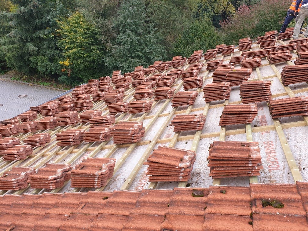 Rekonstrukce střechy v Mariánských Lázních